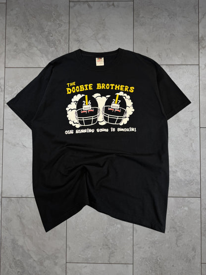 (XL) Vintage Y2K Steelers The Doobie Brothers Tee