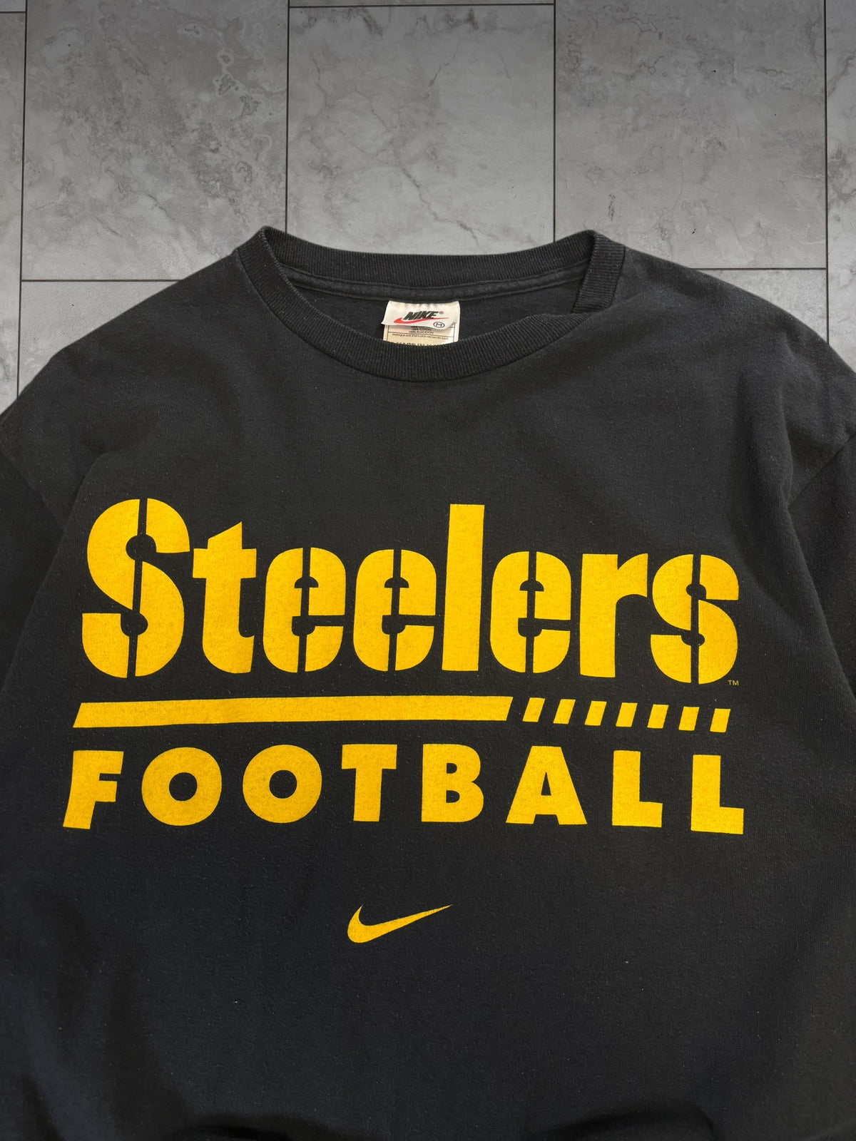 (M) Vintage 90's Steelers Nike Football Tee