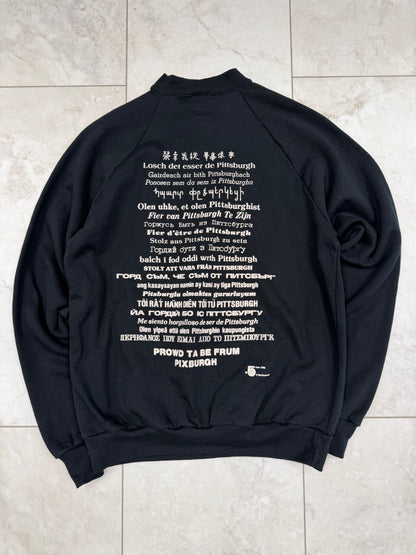 (M) 1986 Proud to be From Pittsburgh Script Crewneck