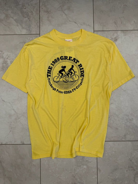 (M/L) 1989 The Great Ride Graphic Tee