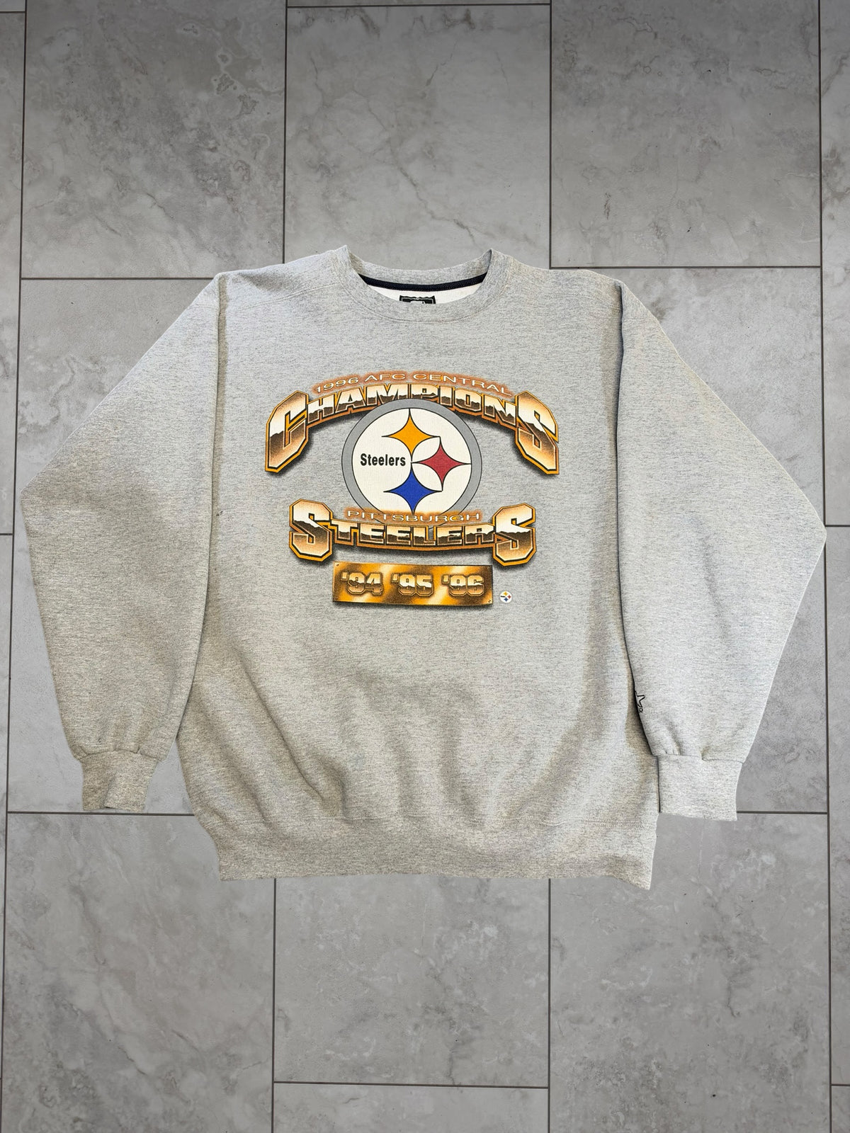 (XL) 1996 Steelers AFC Champs Starter Crewneck