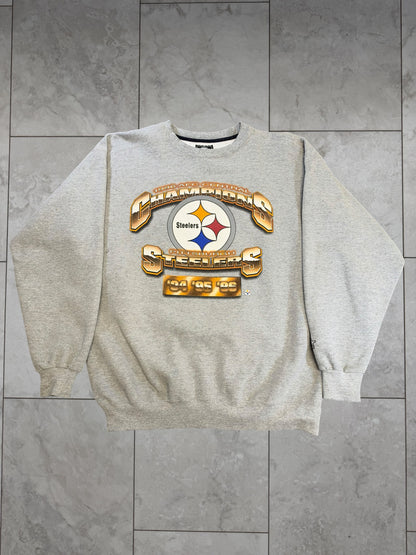 (XL) 1996 Steelers AFC Champs Starter Crewneck
