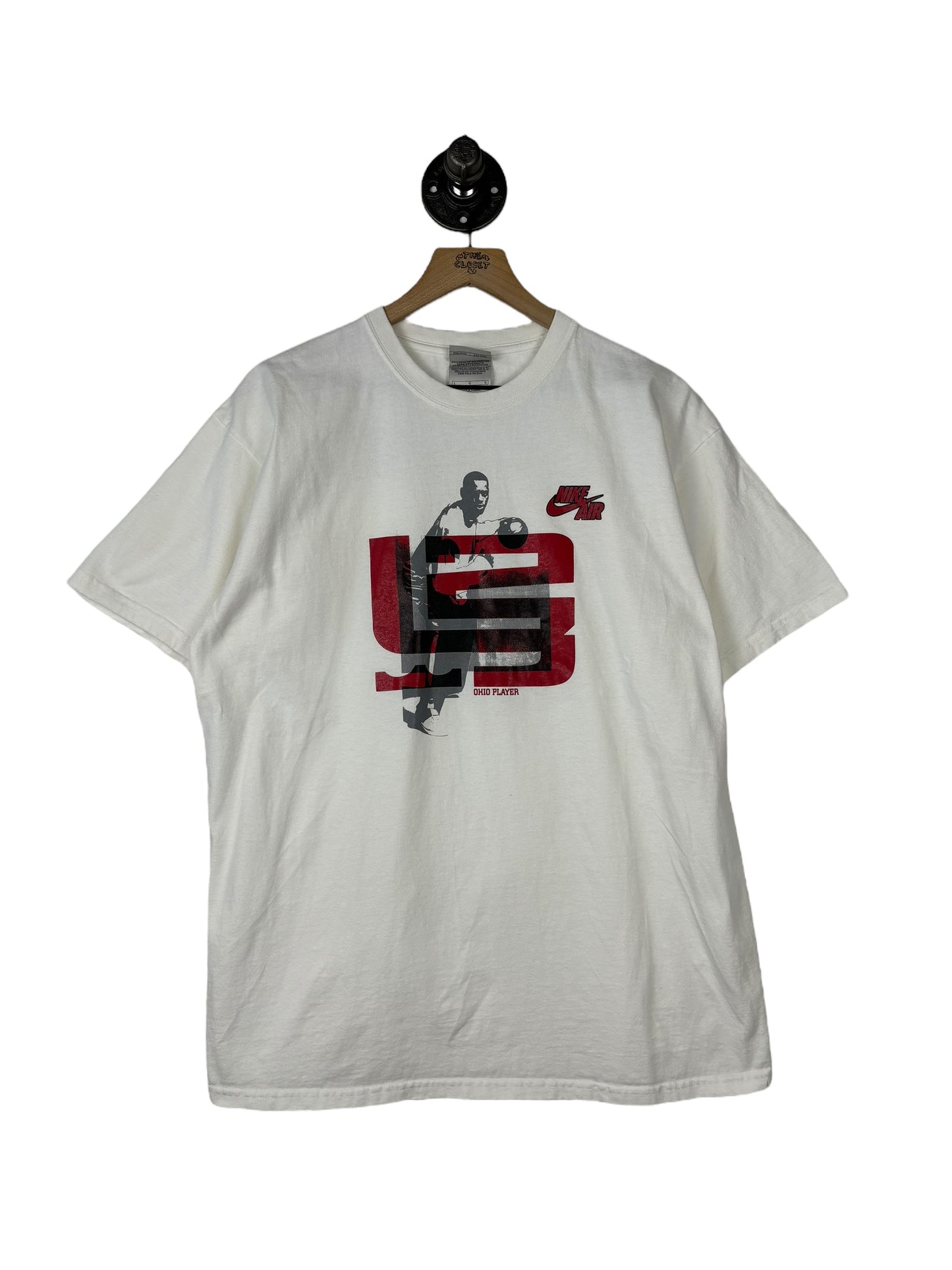 (L) Vintage Y2K Nike King James Double Sided Tee