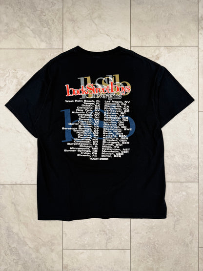 (XL) 2005 Backstreet Boys “Never Gone” Tour Graphic Tee