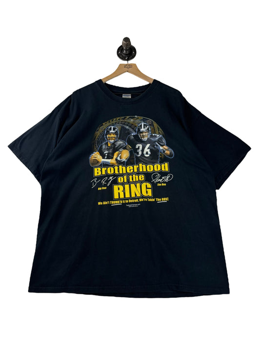 (XXL) 2006 Steelers Brotherhood of the Ring Tee