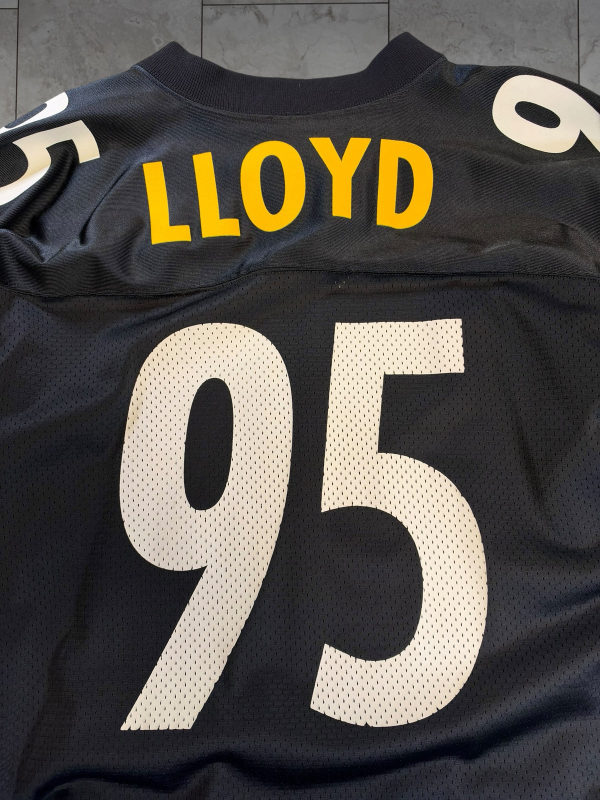 (XXL) Vintage 90's Steelers Greg Lloyd #95 Nike Jersey