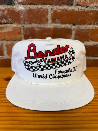 Vintage Bender Racing Yamaha Formula III Champs Hat - NEW