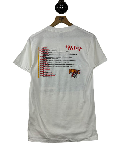 (S) 2001 Pirates Innagural Season at PNC Park Double Sided Tee