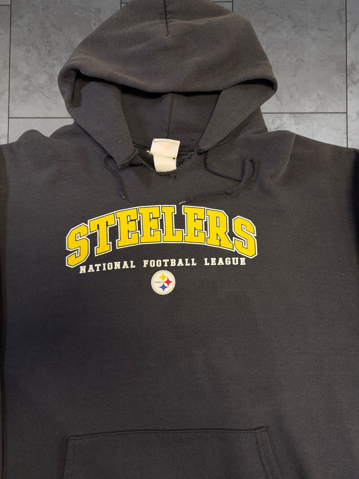 (XL) Vintage Y2K Steelers NFL Hoodie