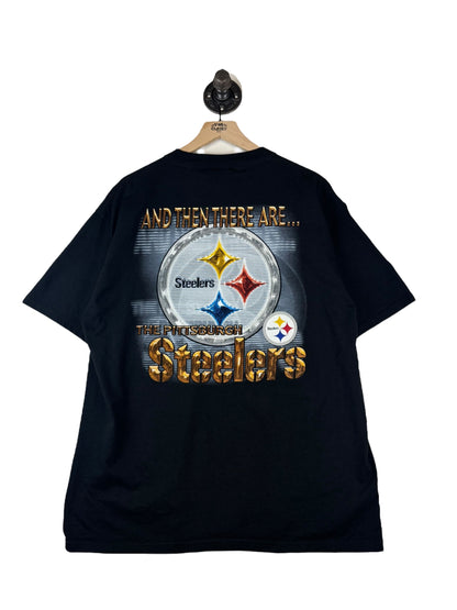 (XL) Vintage Y2K Steelers Double Sided Tee