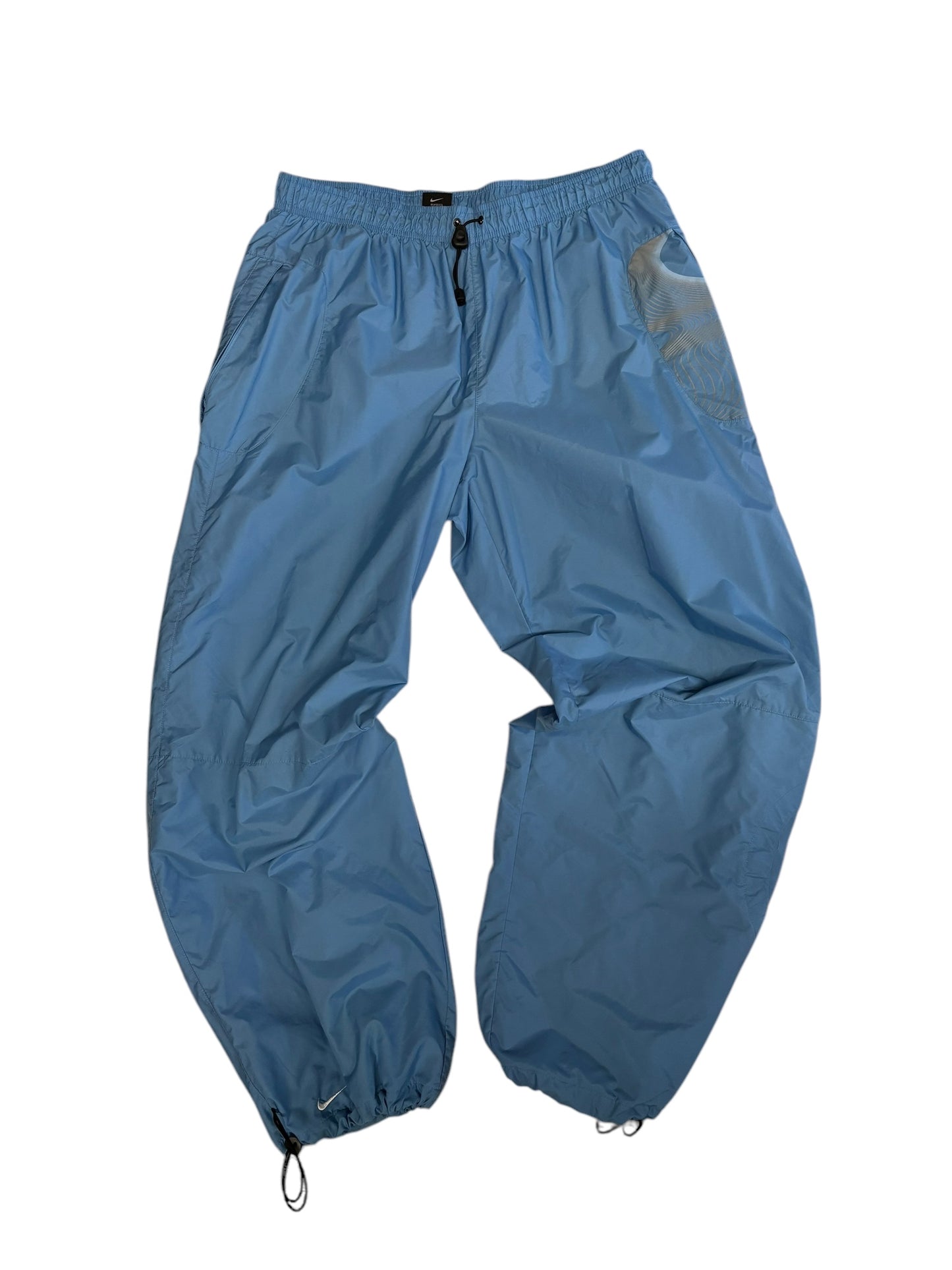 (XL) Vintage Nike BAGGY BLUE Track Pants