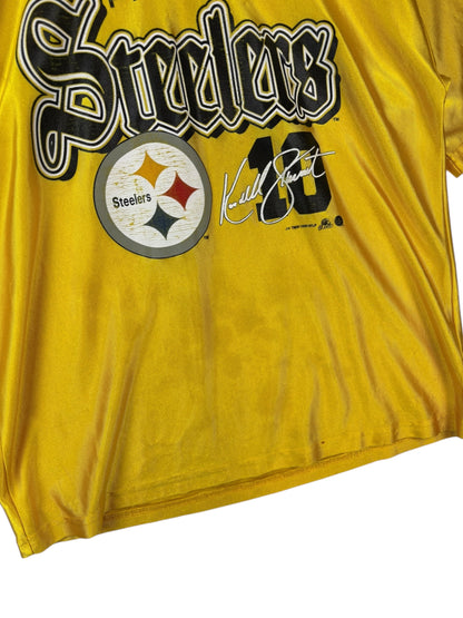 (XL) 1998 Steelers Thrashed Jersey Stewart #10