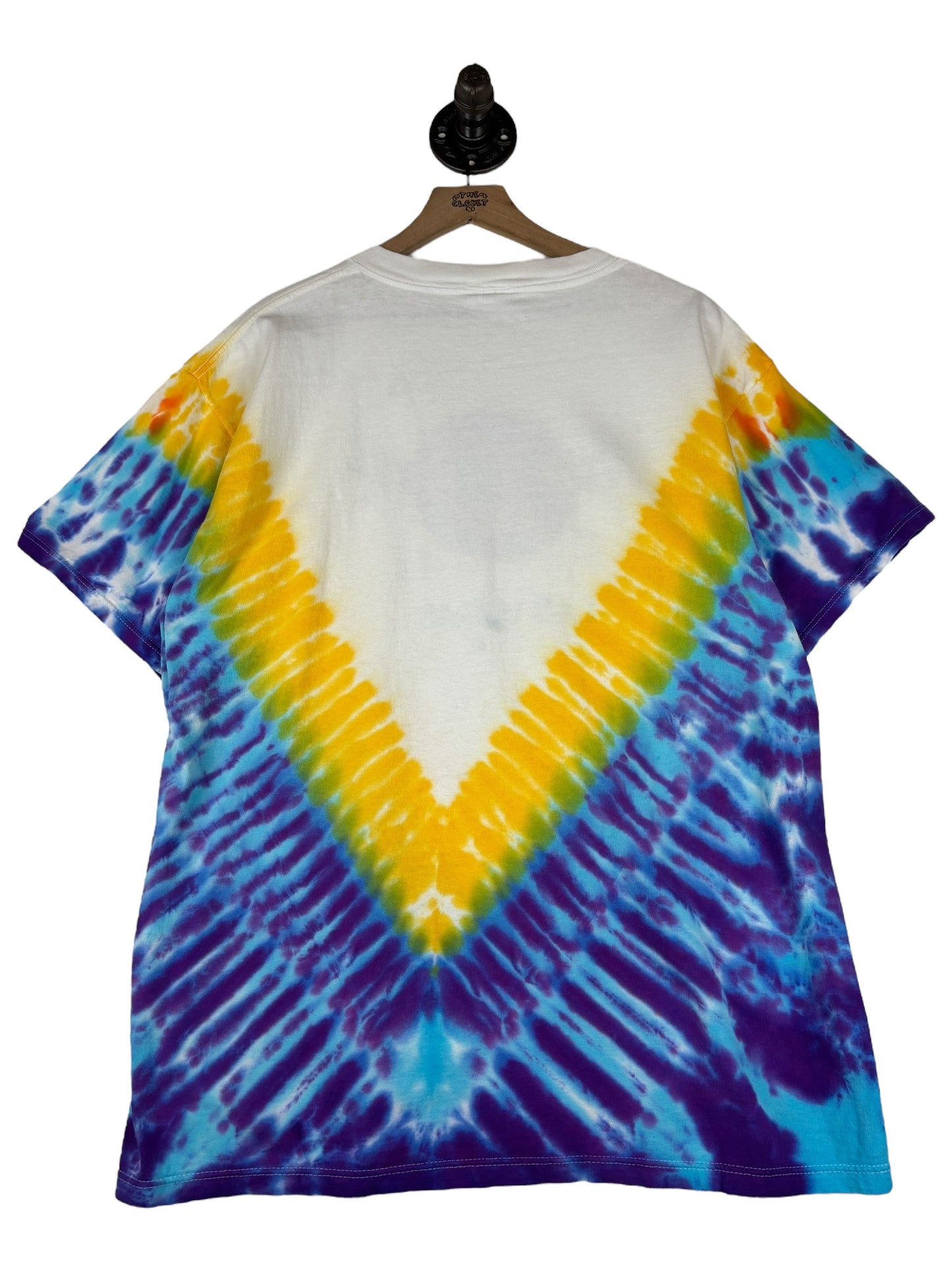 (XL) Vintage Hard Rock Café Las Vegas Tiedye Tee #13