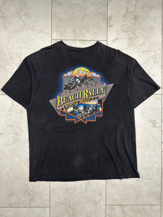 (XL) Vintage Harley Beach Rally Tee
