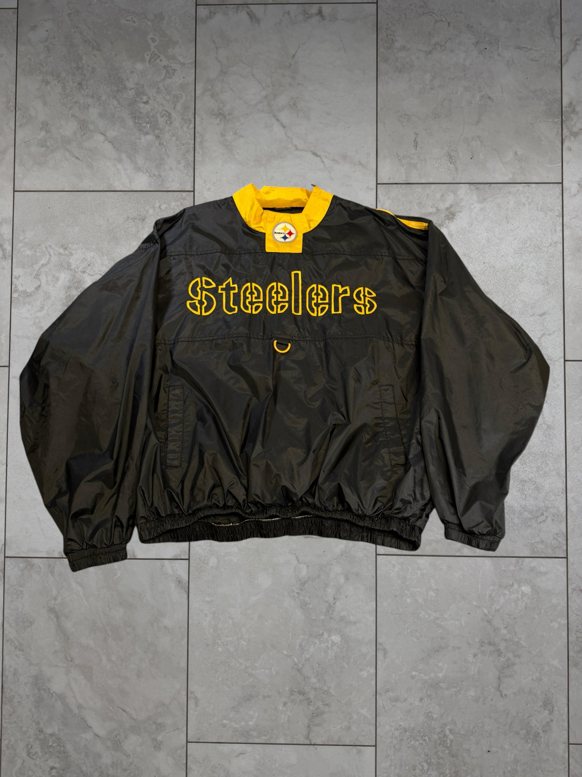 (XL) Vintage 90's Steelers Game Day LW Pullover Jacket