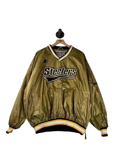 (L/XL) Vintage Steelers Starter Lightweight Jacket