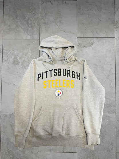 (XL) Vintage Y2K Steelers Graphic Hoodie