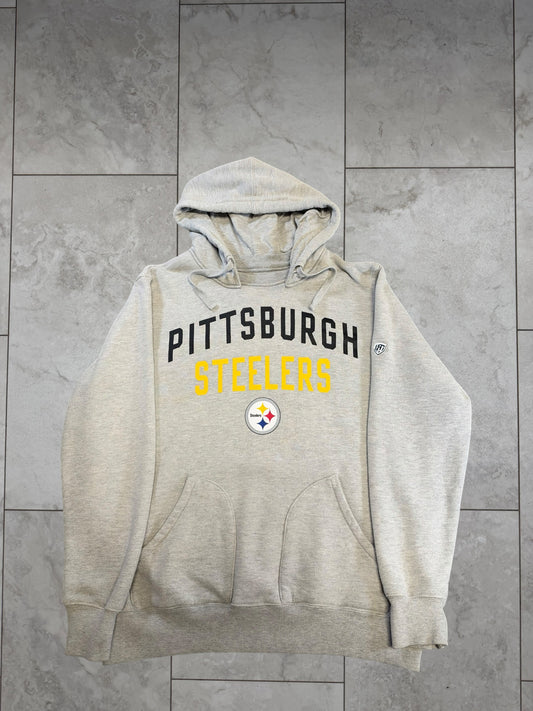 (XL) Vintage Y2K Steelers Graphic Hoodie