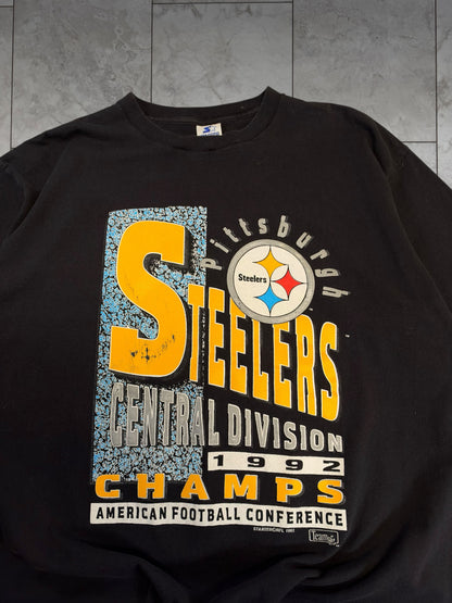 (XL) 1992 Steelers Central Division Starter Graphic Tee