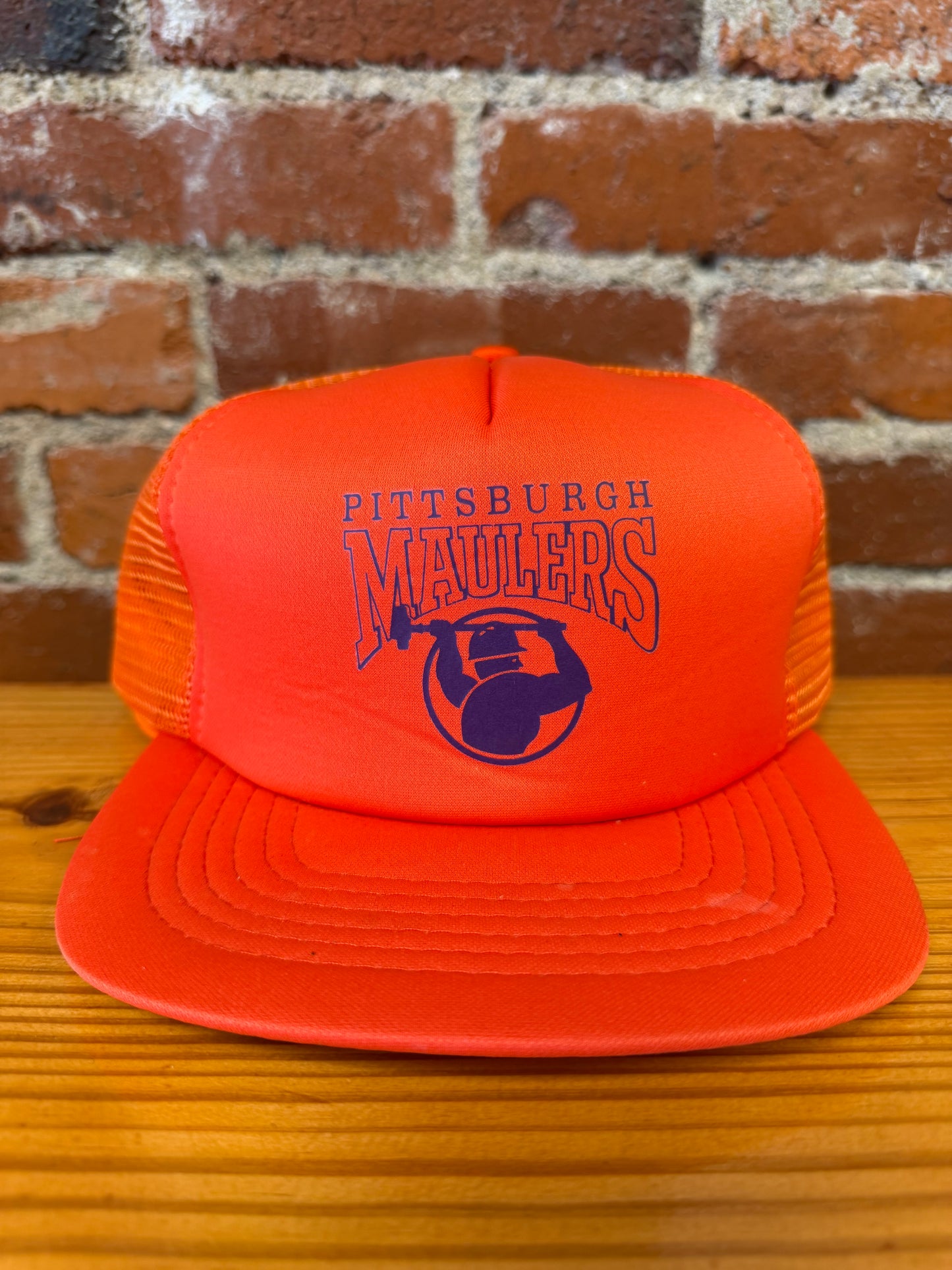 Vintage Pittsburgh Maulers Trucker Hat - NEW