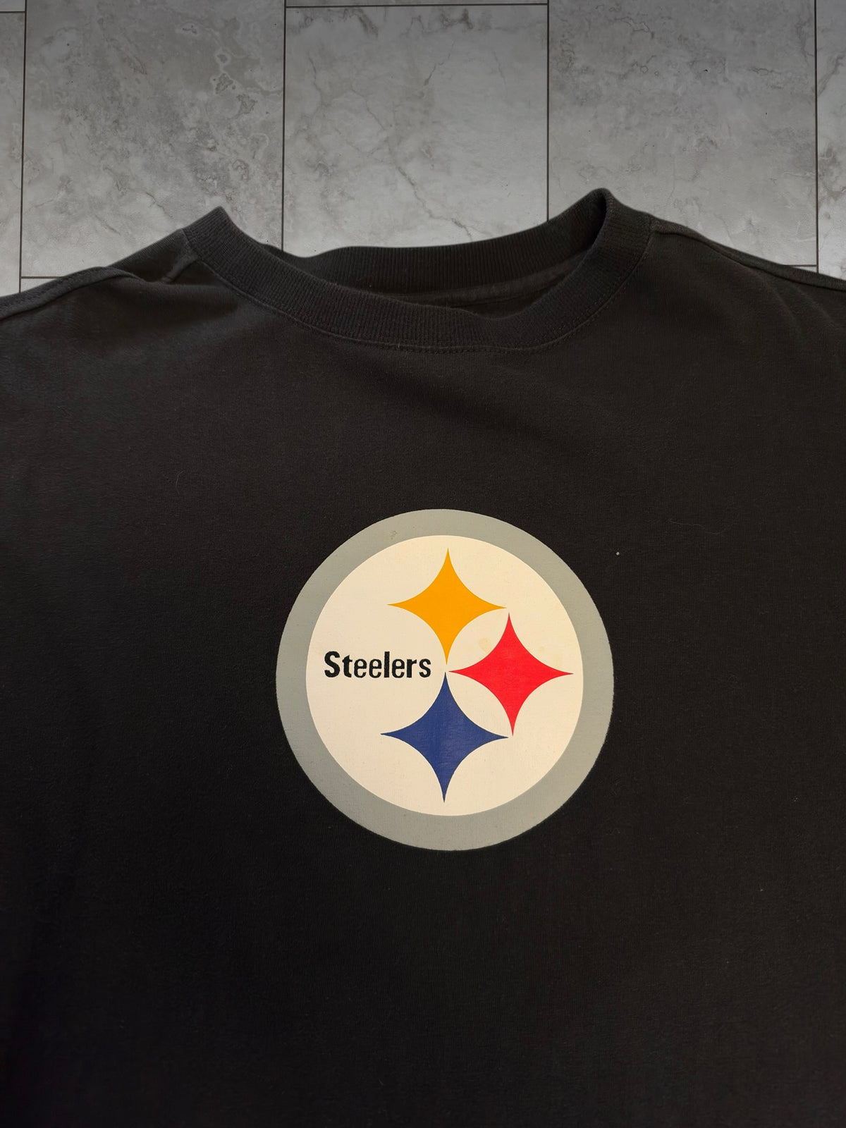 (L) Vintage Y2K Steeelers Logo Longsleeve Shirt