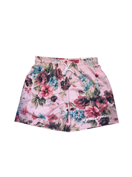 Manic Pink Floral Shorts
