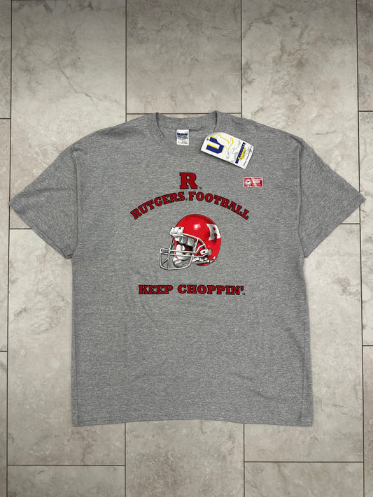 (XL) Vintage Y2K Rutgers Football Tee
