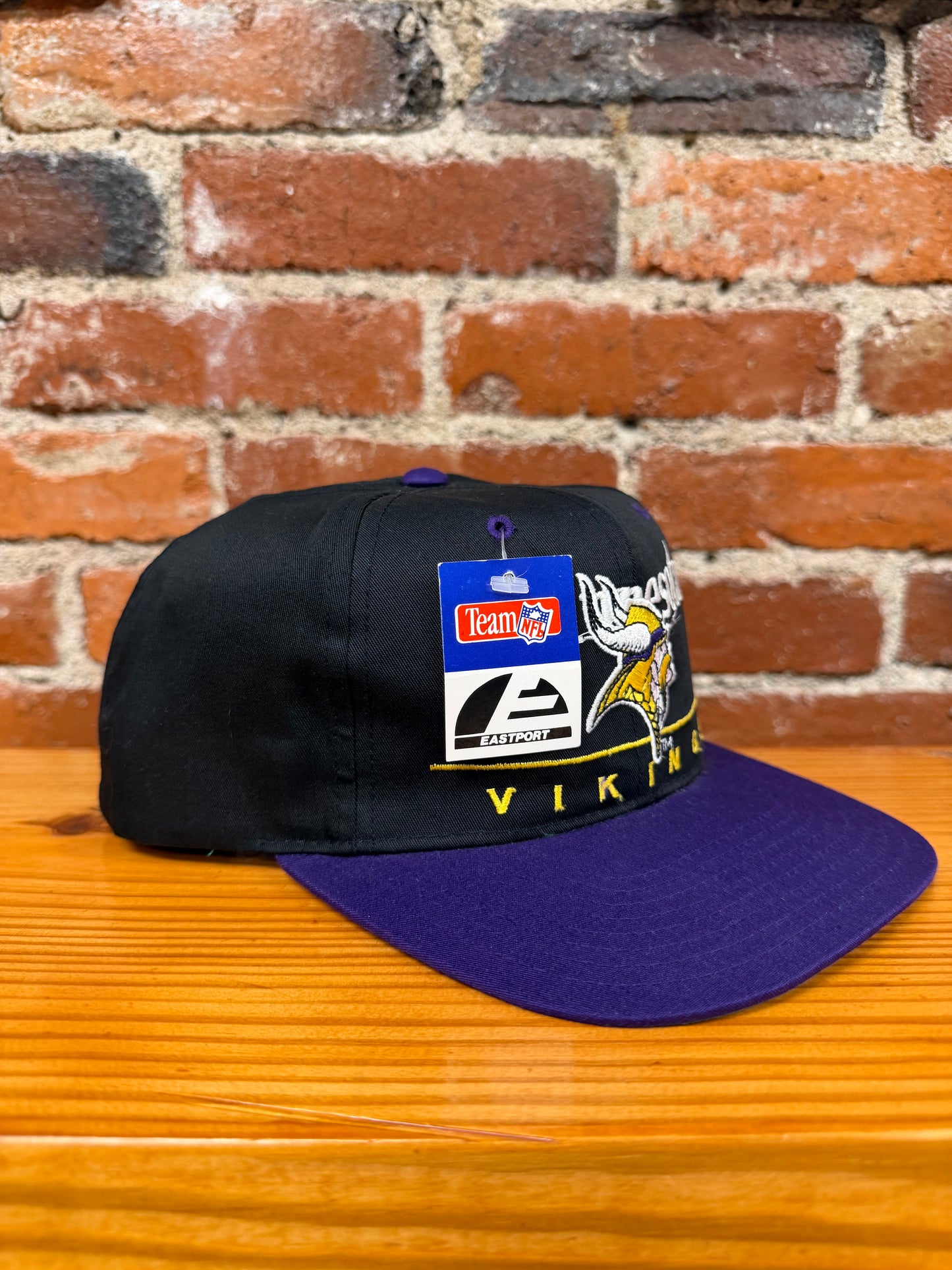 Vintage Minnesota Vikings Eastport Snapback Hat