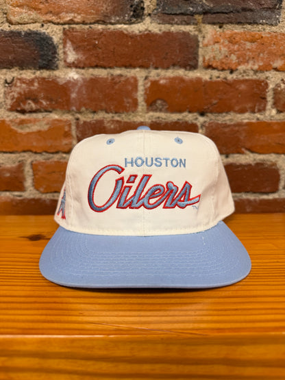 Vintage Houston Oilers Sports Specialities Snapback Hat