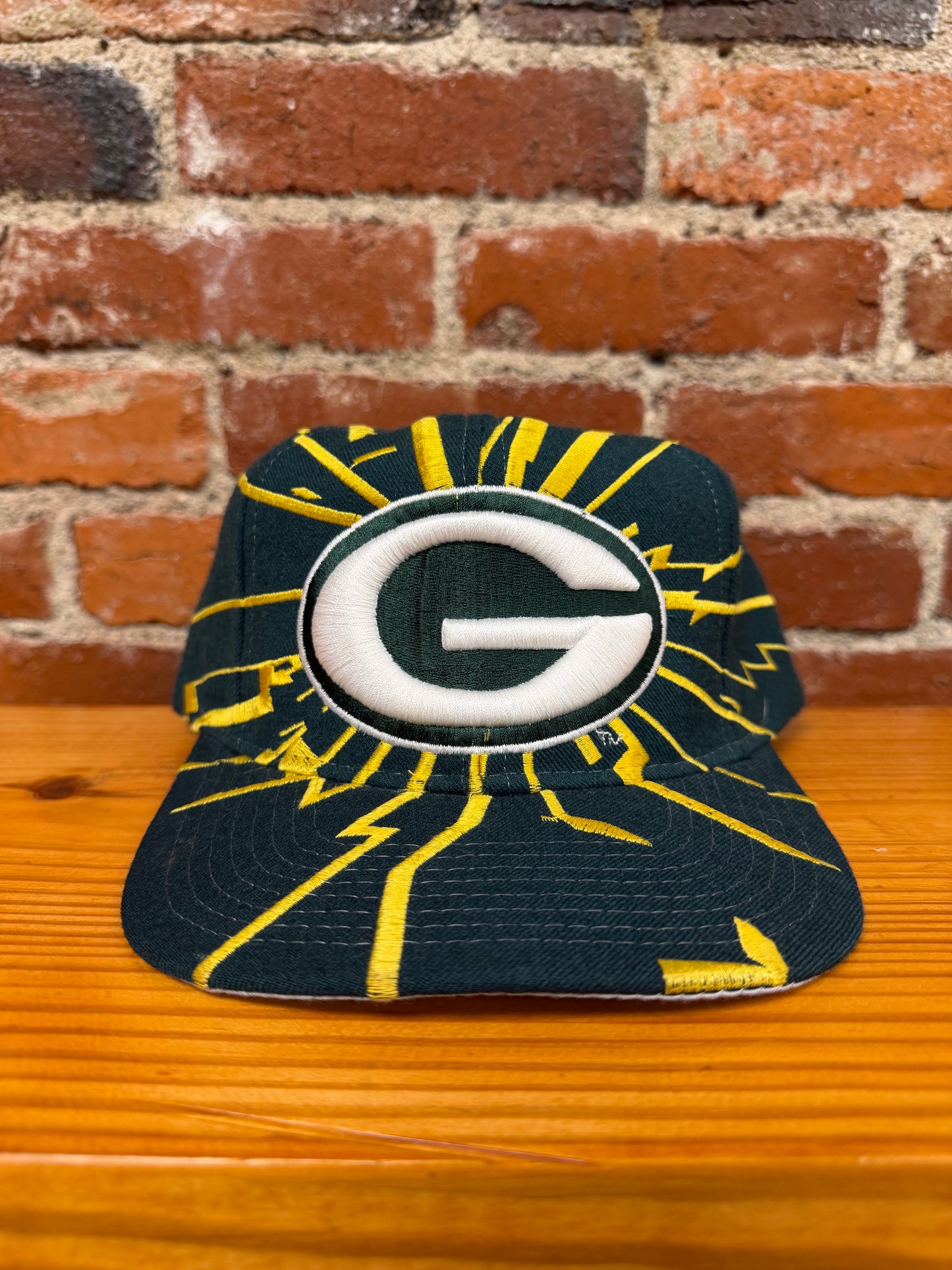 Vintage Green Bay Packers Starter Shockwave Snapback Hat