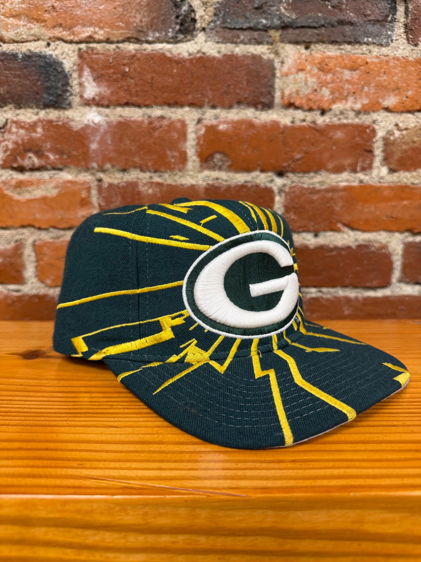 Vintage Green Bay Packers Starter Shockwave Snapback Hat