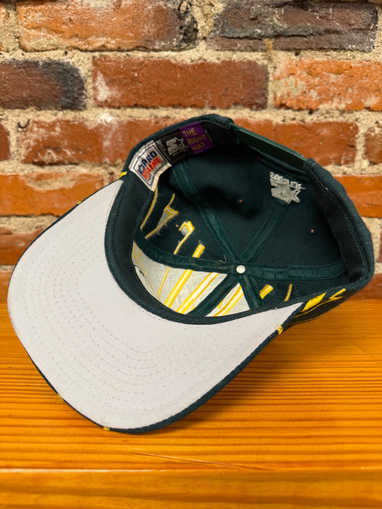 Vintage Green Bay Packers Starter Shockwave Snapback Hat