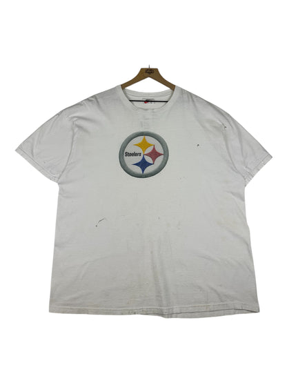(XL) Vintage Steelers Thrashed Nike Graphic Tee