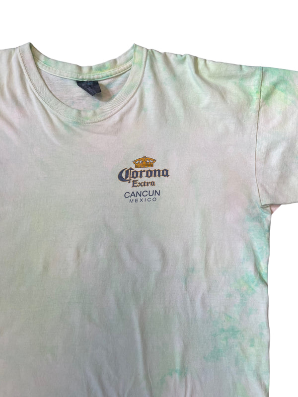 (XL) Vintage Corona Cancun Double Sided Tee