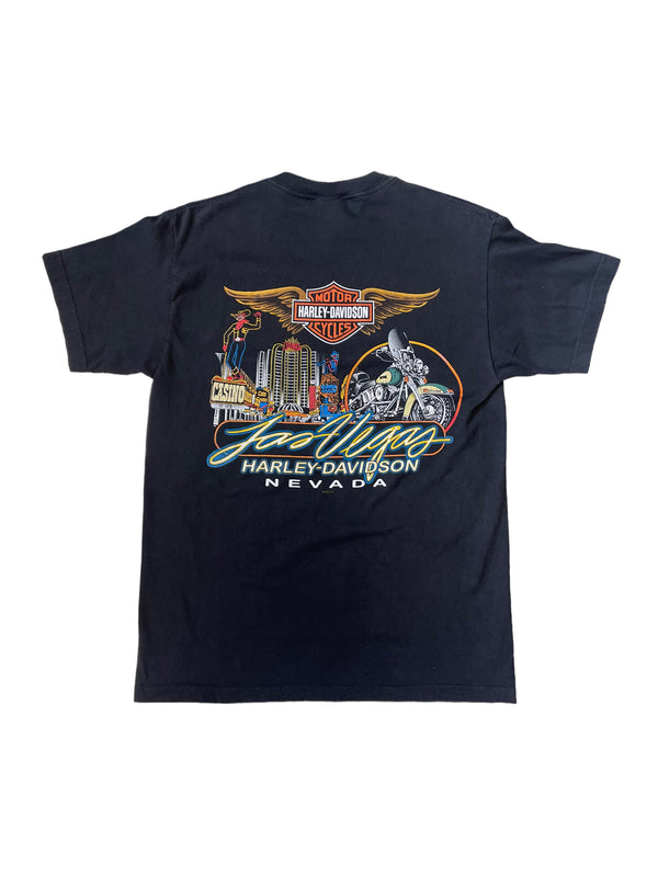 (M) 2000 LV “I’d Like To Explain” Double Sided Harley Tee