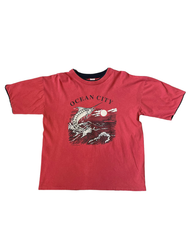(L) Vintage Ocean City Tee