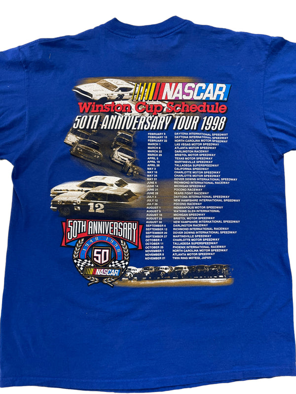 (XL) 1998 NASCAR 50th Anniversary Double Sided Tee