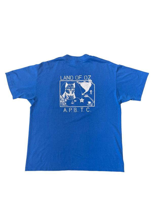 (L/XL) Vintage Dog Pocket Tee