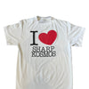 (L) Vintage I Heart Sharp Kosmos