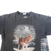 (XL) Vintage Wolf Wrap Around Tee