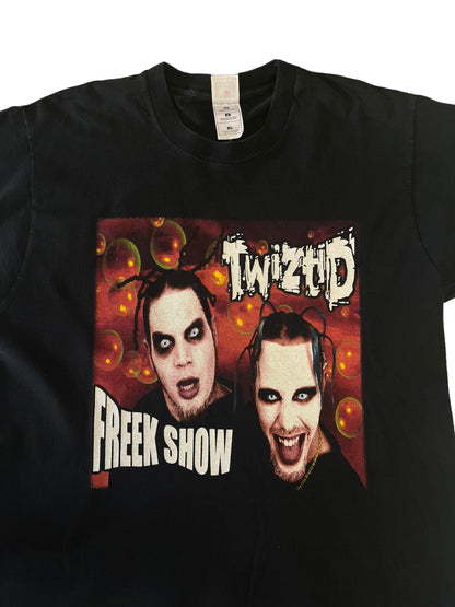 (L) 2000 Twiztid Freekshow Tour Double Sided Tour Tee