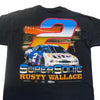 (M) Vintage Rusty Wallace Super Sonic Double Sided Tee
