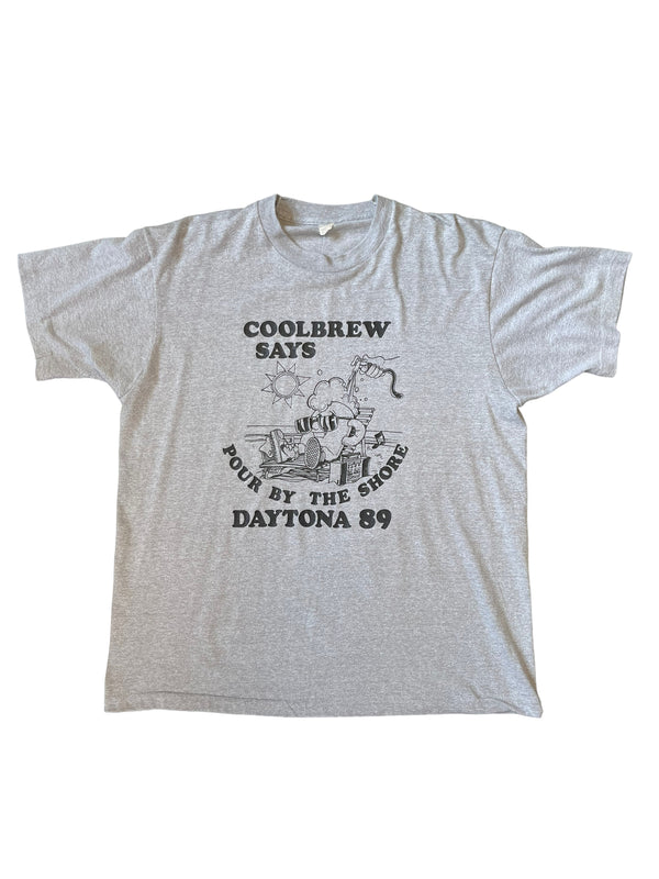 (L) 1989 Coolbrew Says Pour By The Shore Tee