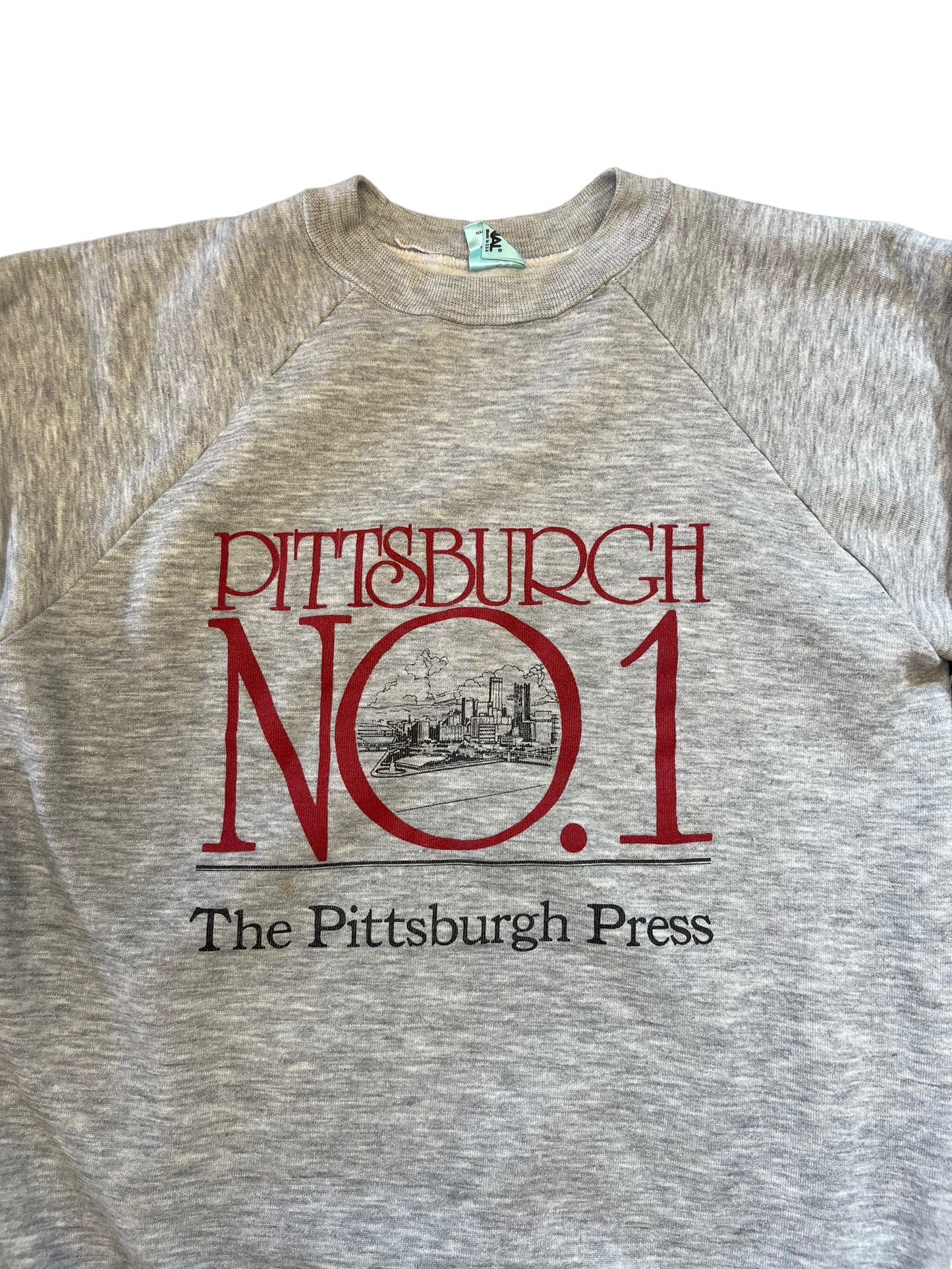 (L) Vintage The Pittsburgh Press Crewneck