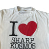 (L) Vintage I Heart Sharp Kosmos