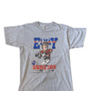 (S) 1987 Denver Broncos John Elway Caricature Tee
