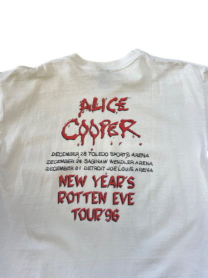 (XL) 1996 Alice Coopers Rotten Eve Tour Double Sided Tee