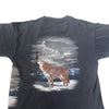 (XL) Vintage Wolf Wrap Around Tee