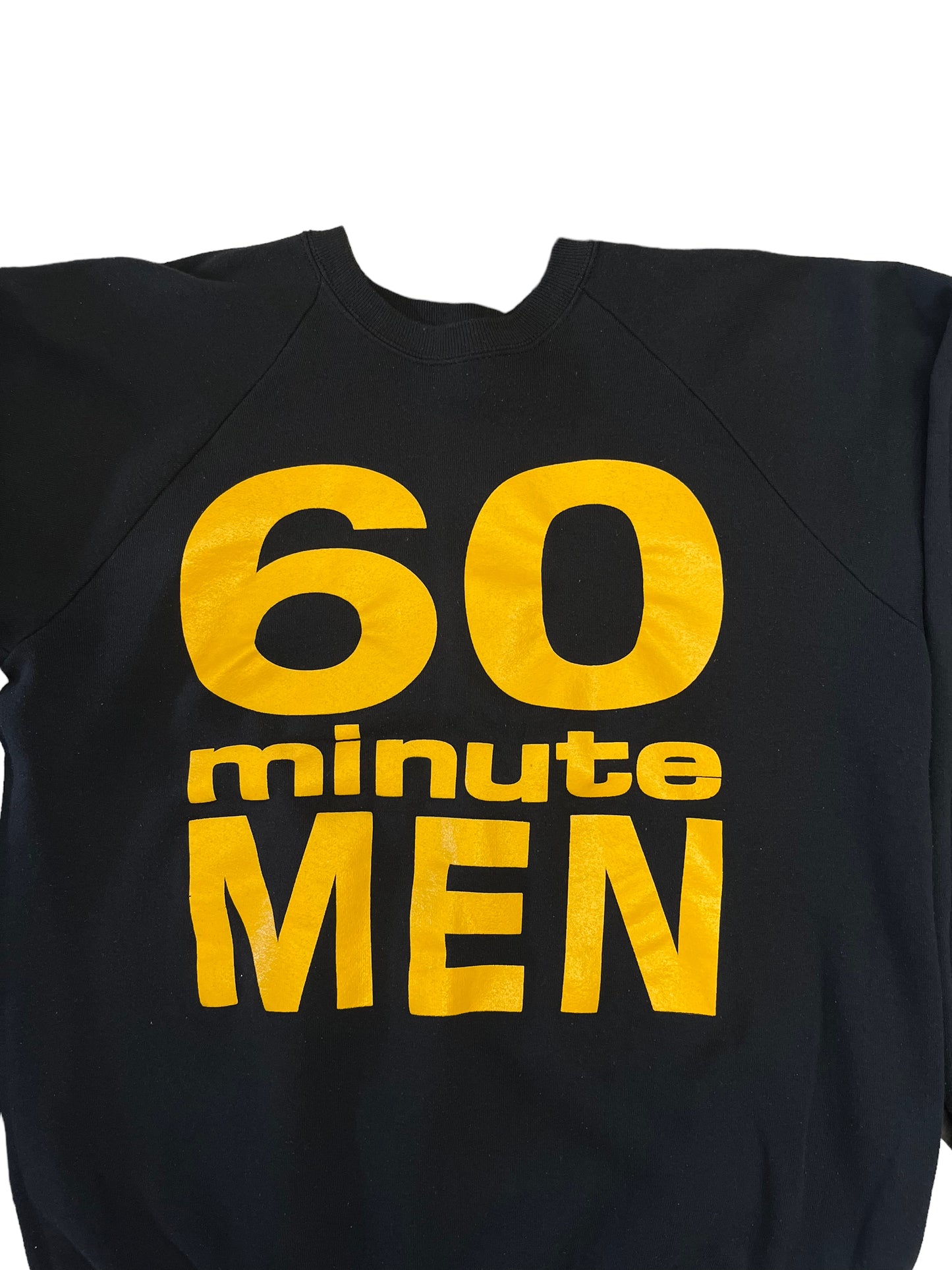(L) Vintage Pittsburgh Steelers 60 Minute Men Crewneck
