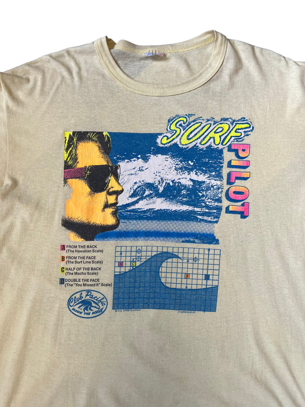 (L/XL) Vintage Surf Pilot Tee